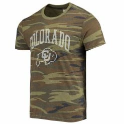 Alternative Apparel Men's Camo Colorado Buffaloes Arch Logo Tri-Blend T-Shirt -Pro Standard Shop DSCO1136222801 BGrd ALT2