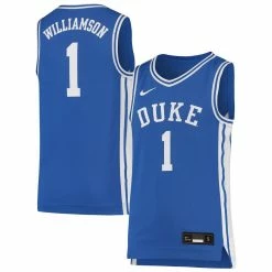 Nike Youth Zion Williamson Royal Duke Blue Devils Replica Basketball Jersey