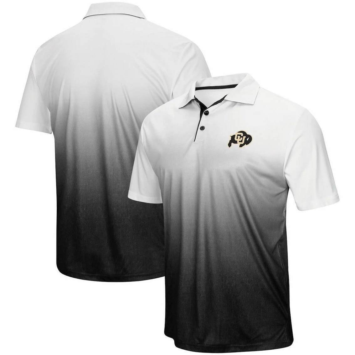 Colosseum Men's Gray Colorado Buffaloes Magic Team Logo Polo 1 Colosseum Men's Gray Colorado Buffaloes Magic Team Logo Polo