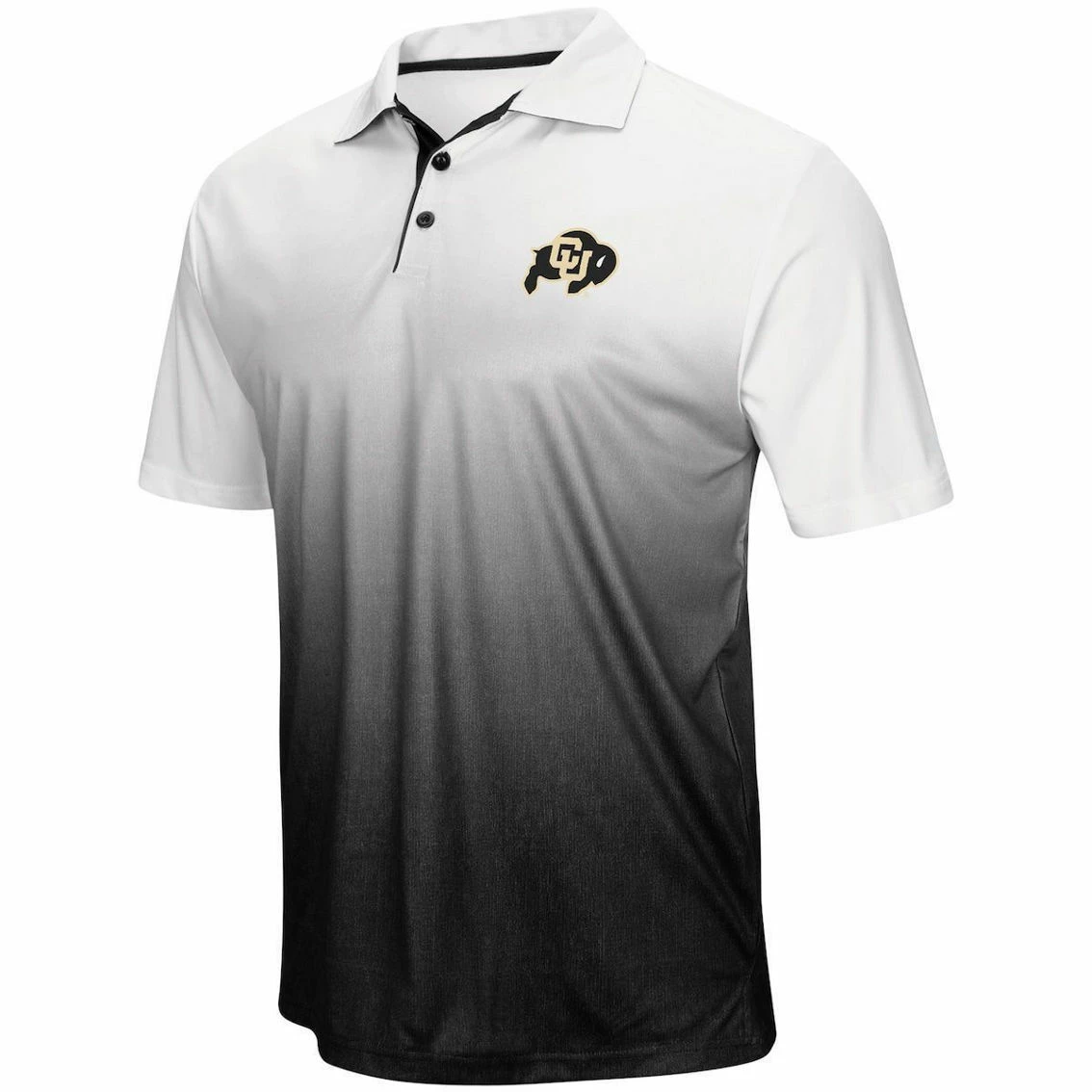 Colosseum Men's Gray Colorado Buffaloes Magic Team Logo Polo 3 Colosseum Men's Gray Colorado Buffaloes Magic Team Logo Polo - Image 3