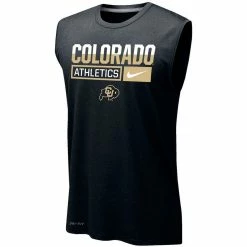 Nike Men's Black Colorado Buffaloes Wordmark Drop Legend Performance Tank Top -Pro Standard Shop DSCO1137485258 1007 ALT2
