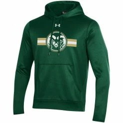 Under Armour Men's Green Colorado State Rams Logo Stripe Fleece Pullover Hoodie -Pro Standard Shop DSCO1137485557 2041 ALT2