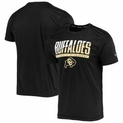 Champion Men's Black Colorado Buffaloes Wordmark Slash T-Shirt