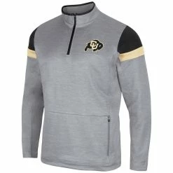Colosseum Men's Gray Colorado Buffaloes Bingo Quarter-Zip Jacket 6 Colosseum Men's Gray Colorado Buffaloes Bingo Quarter-Zip Jacket -Pro Standard Shop DSCO1137813747 1927 ALT2