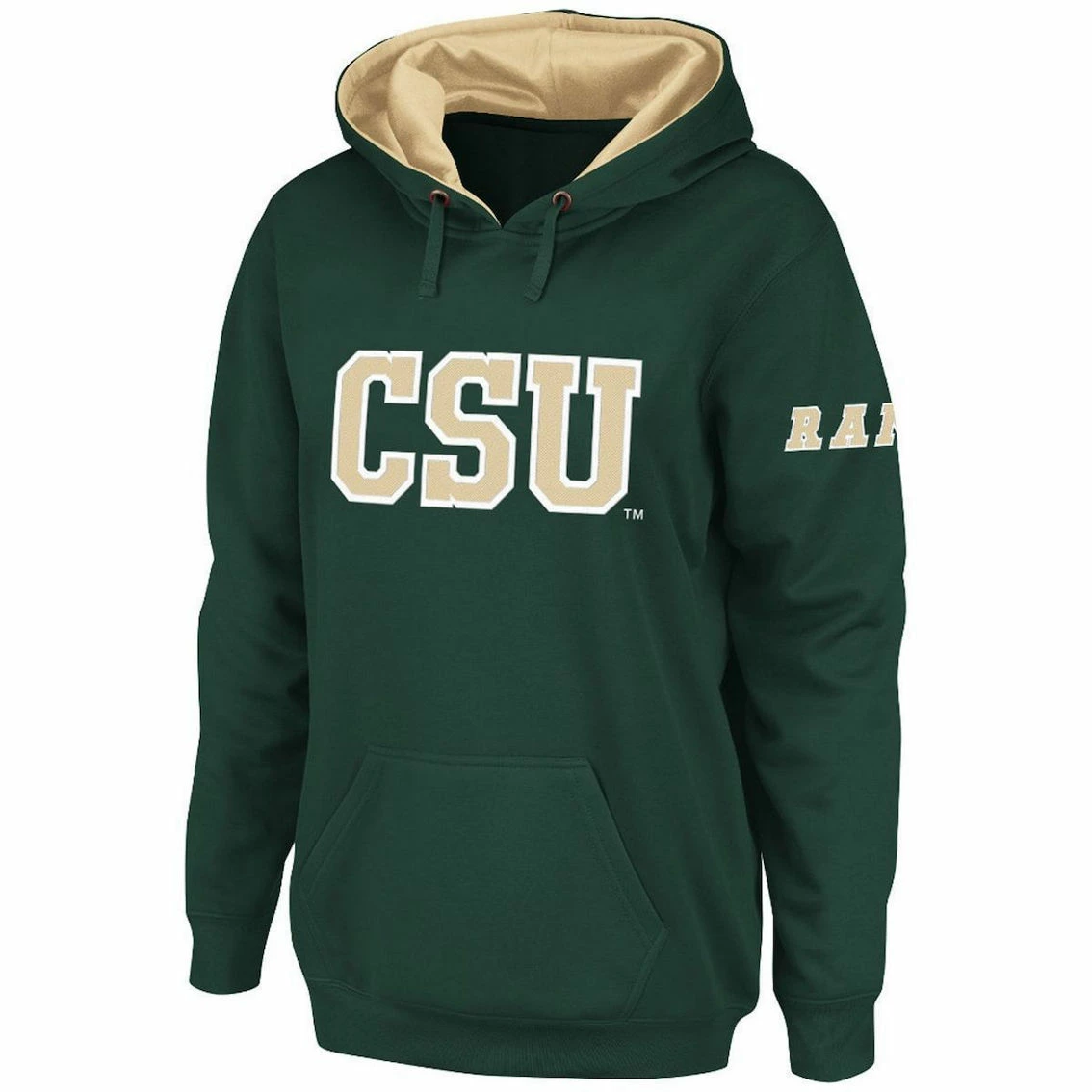 Stadium Athletic Women's Green Colorado State Rams Big Logo Pullover Hoodie 2 Stadium Athletic Women's Green Colorado State Rams Big Logo Pullover Hoodie - Image 2