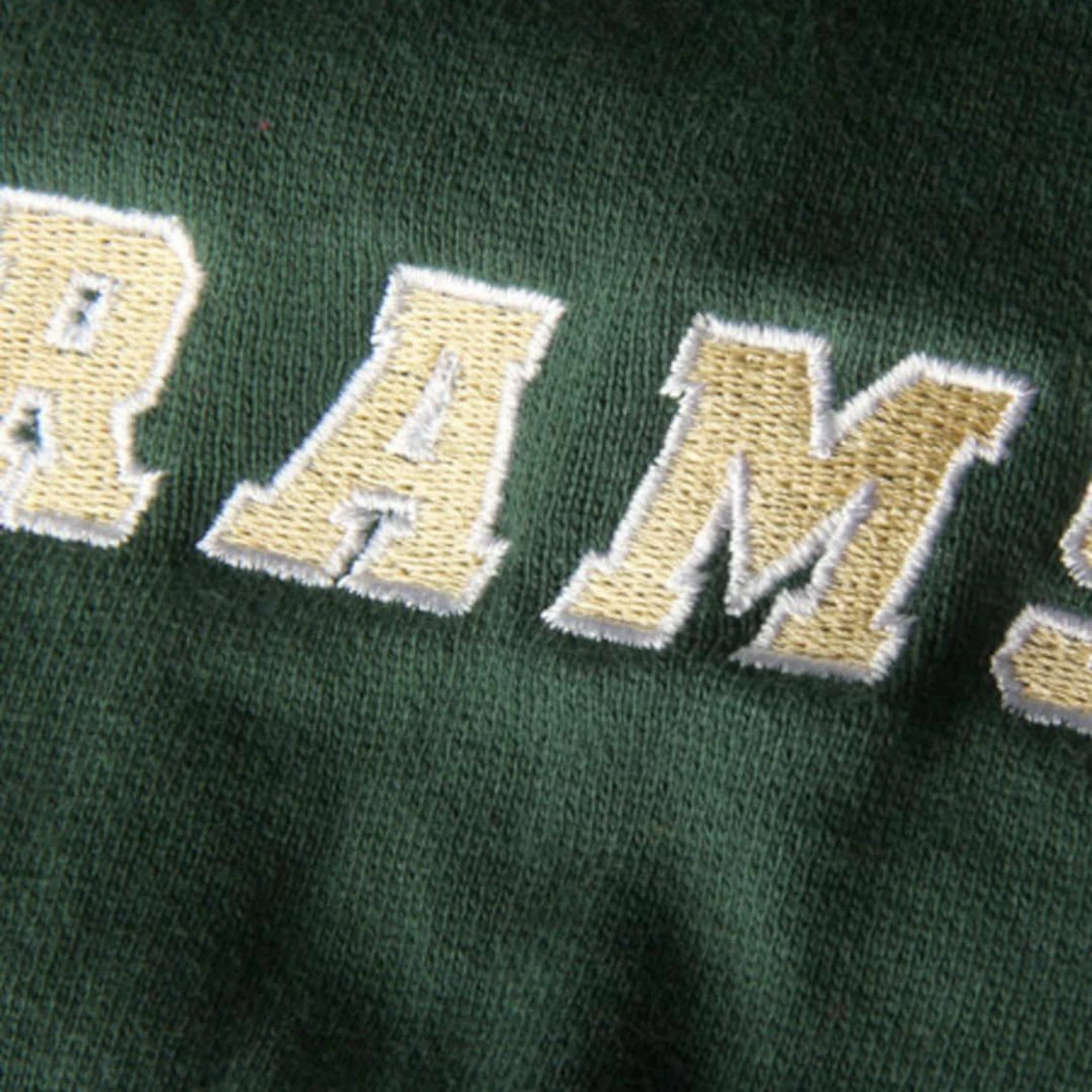Stadium Athletic Women's Green Colorado State Rams Big Logo Pullover Hoodie 4 Stadium Athletic Women's Green Colorado State Rams Big Logo Pullover Hoodie - Image 4