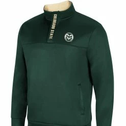 Men's Colosseum Green Colorado State Rams No Tomorrow Quarter-Zip Jacket 6 Men's Colosseum Green Colorado State Rams No Tomorrow Quarter-Zip Jacket -Pro Standard Shop DSCO1138408626 2041 ALT2