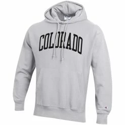 Champion Men's Heathered Gray Colorado Buffaloes Team Arch Reverse Weave Pullover Hoodie 6 Champion Men's Heathered Gray Colorado Buffaloes Team Arch Reverse Weave Pullover Hoodie -Pro Standard Shop DSCO1138725482 1927 ALT2