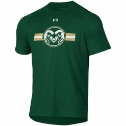 Under Armour Men's Green Colorado State Rams Logo Stripe Performance Raglan T-Shirt -Pro Standard Shop DSCO1138725757 2041 ALT2