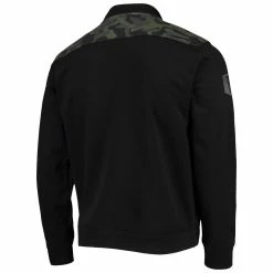 Colosseum Men's Black Colorado State Rams OHT Military Appreciation Commo Fleece Quarter-Zip Jacket -Pro Standard Shop DSCO1138725919 1007 ALT3