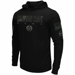 Colosseum Men's Black Colorado State Rams OHT Military Appreciation Hoodie Long Sleeve T-Shirt -Pro Standard Shop DSCO1139622019 1007 ALT2