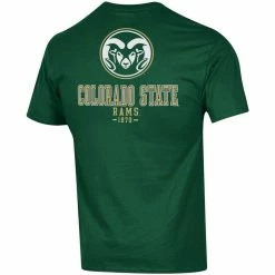 Champion Men's Green Colorado State Rams Stack 2-Hit T-Shirt -Pro Standard Shop DSCO1140295554 2041 ALT3