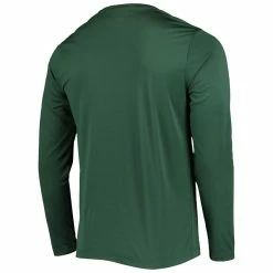 Champion Men's Green Colorado State Rams Wordmark Slash Long Sleeve T-Shirt -Pro Standard Shop DSCO1140296114 2041 ALT3