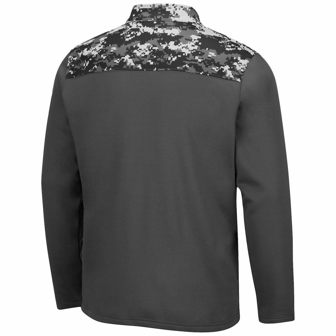 Colosseum Men's Charcoal Colorado State Rams OHT Military Appreciation Digi Camo Full-Zip Jacket 4 Colosseum Men's Charcoal Colorado State Rams OHT Military Appreciation Digi Camo Full-Zip Jacket - Image 4