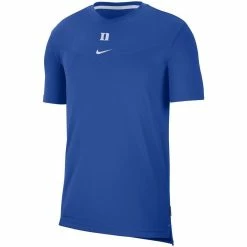 Nike Men's Royal Duke Blue Devils 2021 Sideline Football Coaches Performance Top -Pro Standard Shop DSCO1140297612 1350 ALT2