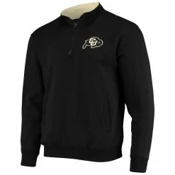 Colosseum Men's Black Colorado Buffaloes Tortugas Logo Quarter-Zip Jacket -Pro Standard Shop DSCO1140477856 1007 ALT2