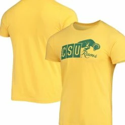 Homefield Men's Heathered Gold Colorado State Rams Vintage 1966 Logo T-Shirt