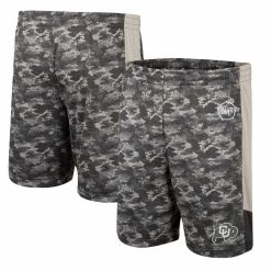 Men's Colosseum Camo Colorado Buffaloes OHT Military Appreciation Terminal Shorts