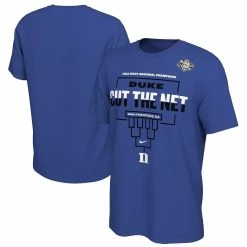 Nike Men's Royal Duke Blue Devils 2022 NCAA Men's Basketball Tournament March Madness Final Four Regional S Locker Room T-Shirt