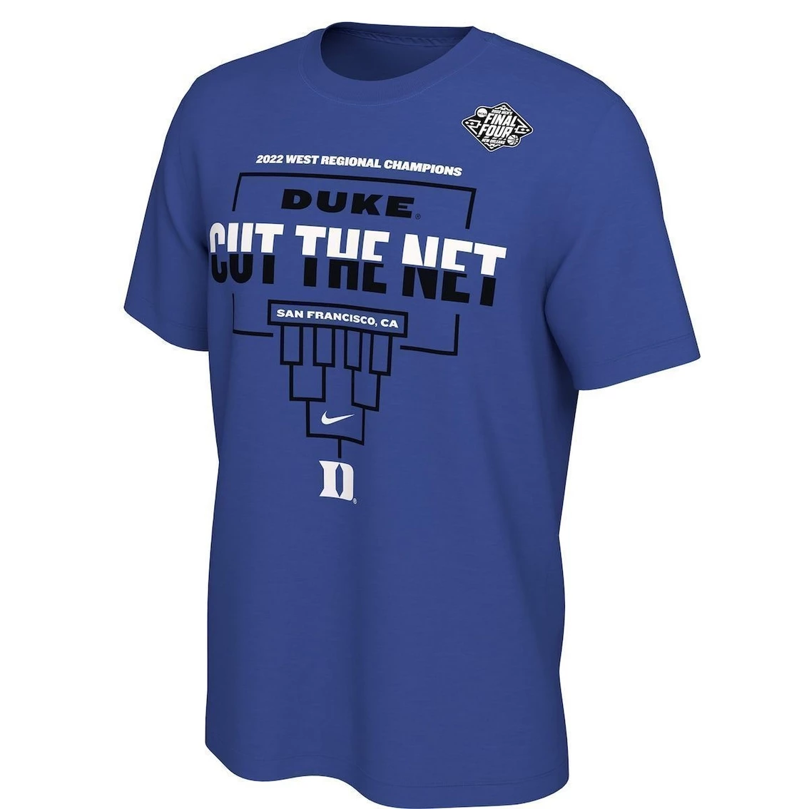 Nike Men's Royal Duke Blue Devils 2022 NCAA Men's Basketball Tournament March Madness Final Four Regional S Locker Room T-Shirt 3 Nike Men's Royal Duke Blue Devils 2022 NCAA Men's Basketball Tournament March Madness Final Four Regional S Locker Room T-Shirt - Image 3