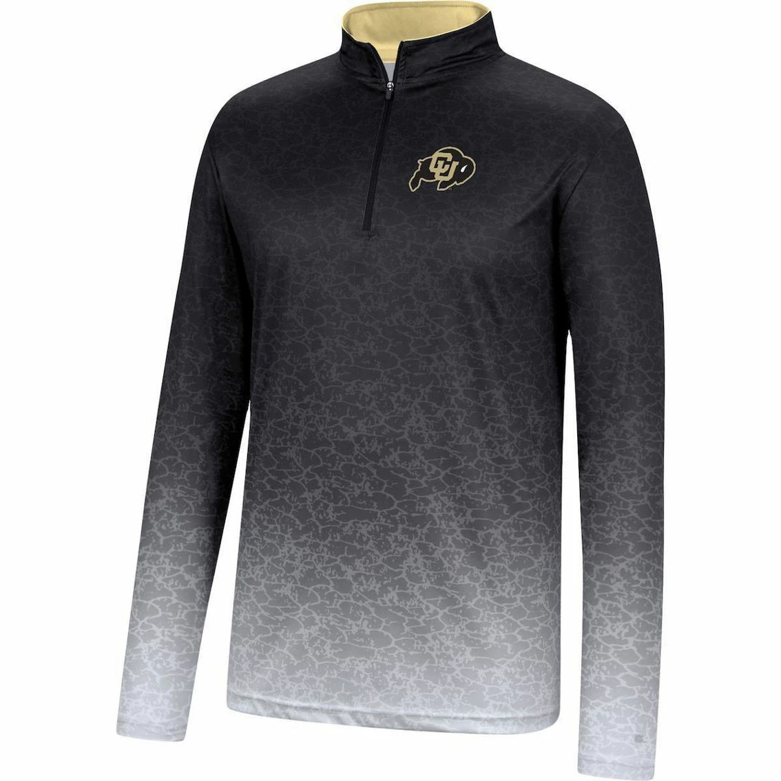 Colosseum Men's Black Colorado Buffaloes Walter Quarter-Zip Windshirt 3 Colosseum Men's Black Colorado Buffaloes Walter Quarter-Zip Windshirt - Image 3