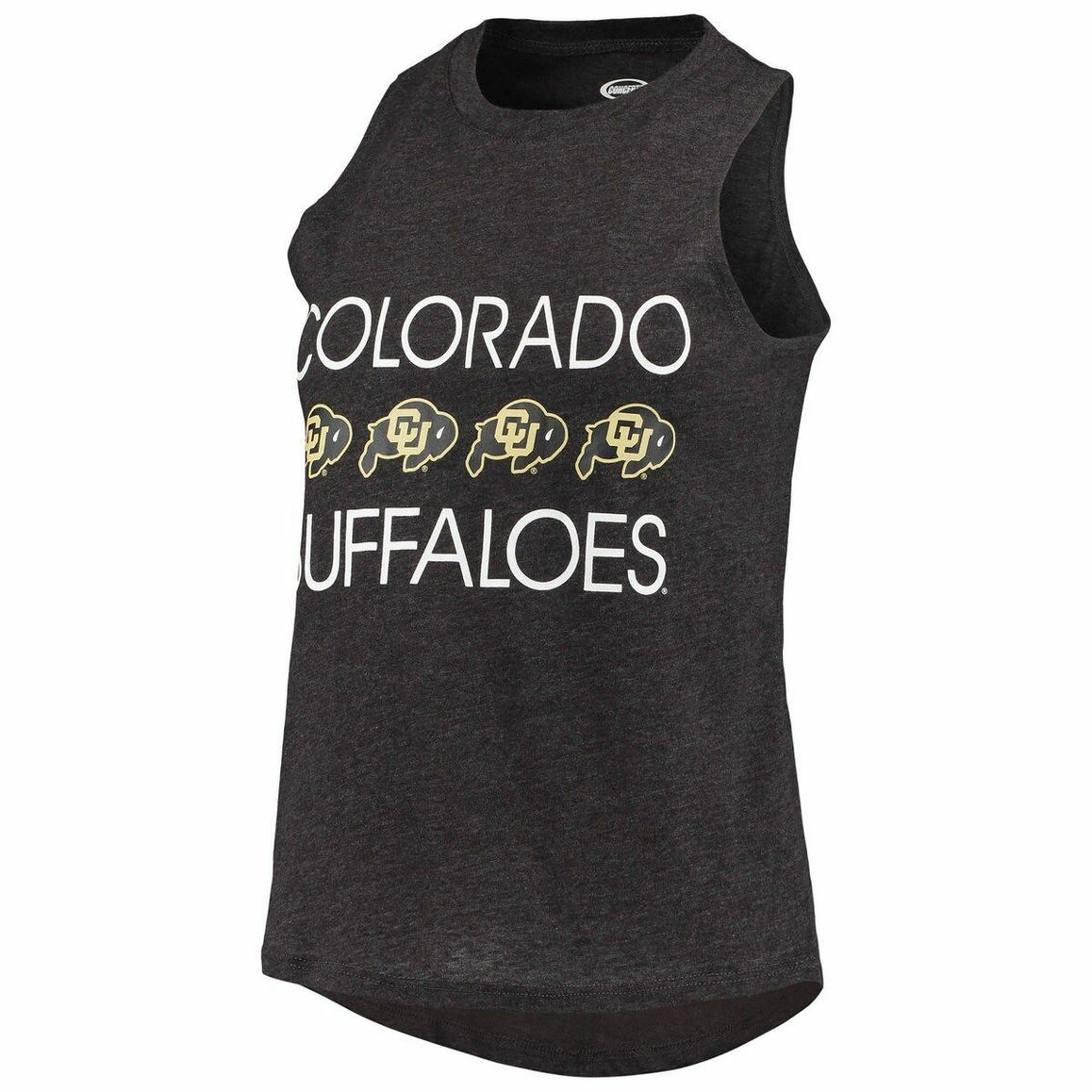 Women's Concepts Sport Black/Gold Colorado Buffaloes Team Tank Top & Pants Sleep Set 3 Women's Concepts Sport Black/Gold Colorado Buffaloes Team Tank Top & Pants Sleep Set - Image 3