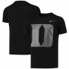 Nike Youth Duke Blue Devils Blackout Legend Performance T-Shirt