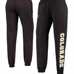 Colosseum Women's Black Colorado Buffaloes Beryl Aubrey Lounge Pants