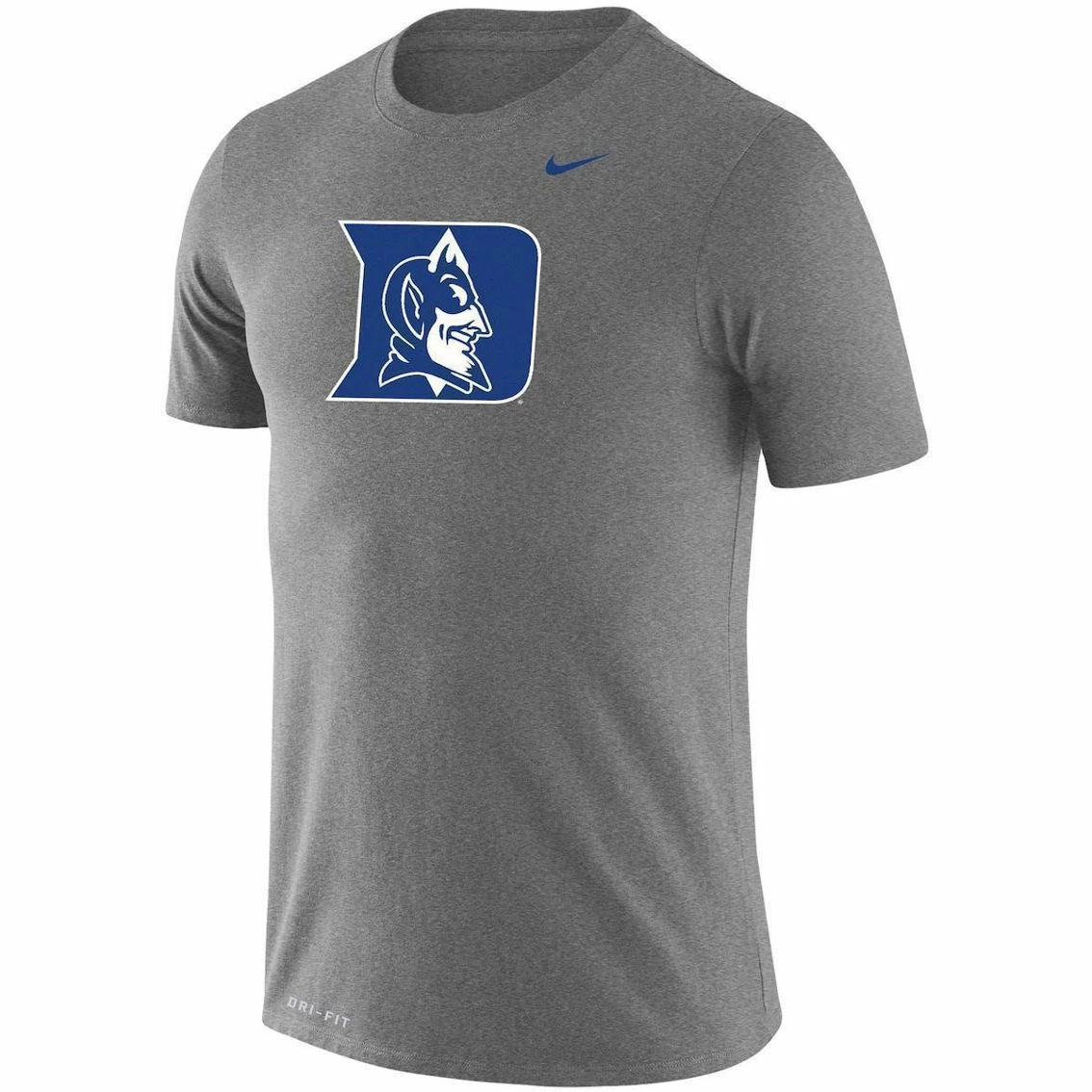 Nike Men's Heathered Gray Duke Blue Devils School Logo Legend Performance T-Shirt 3 Nike Men's Heathered Gray Duke Blue Devils School Logo Legend Performance T-Shirt - Image 3