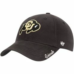 '47 Women's Black Colorado Buffaloes Miata Clean Up Adjustable Hat
