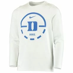 Nike Youth White Duke Blue Devils Basketball Legend Performance Long Sleeve T-Shirt -Pro Standard Shop DSCO1142308286 3550 ALT2