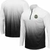 Colosseum Men's Gray Colorado State Rams Magic Team Logo Quarter-Zip Jacket