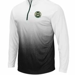 Colosseum Men's Gray Colorado State Rams Magic Team Logo Quarter-Zip Jacket -Pro Standard Shop DSCO1142446696 1927 ALT2