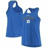 Nike Women's Royal Duke Blue Devils Arch & Logo Classic Performance Tank Top