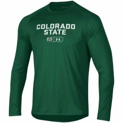 Under Armour Men's Green Colorado State Rams Lockup Tech Raglan Long Sleeve T-Shirt 6 Under Armour Men's Green Colorado State Rams Lockup Tech Raglan Long Sleeve T-Shirt -Pro Standard Shop DSCO1142615716 2041 ALT2