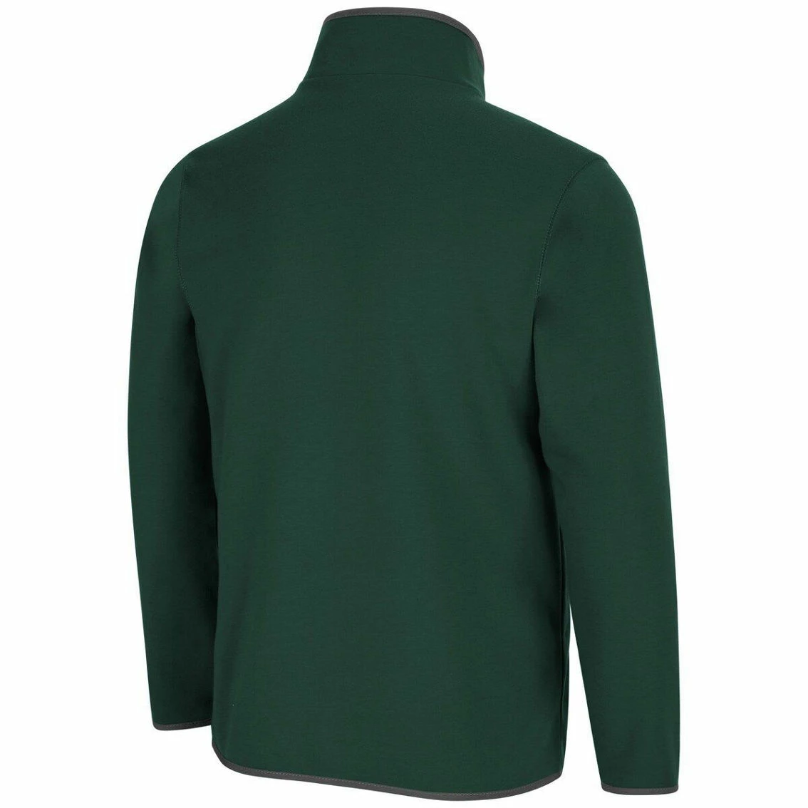 Colosseum Men's Green Colorado State Rams Rebound Snap Pullover Jacket 4 Colosseum Men's Green Colorado State Rams Rebound Snap Pullover Jacket - Image 4