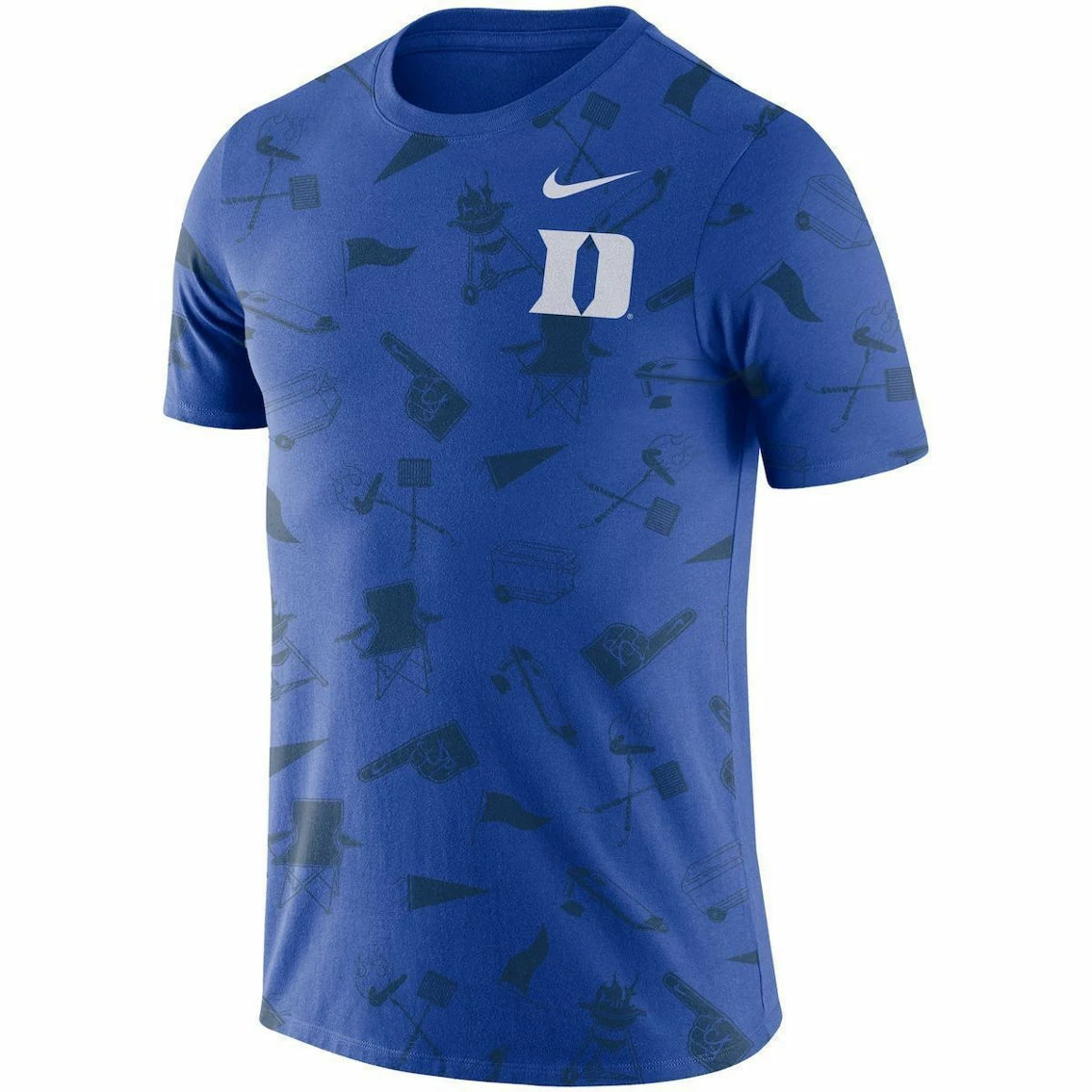 Men's Nike Royal Duke Blue Devils Tailgate T-Shirt 3 Men's Nike Royal Duke Blue Devils Tailgate T-Shirt - Image 3