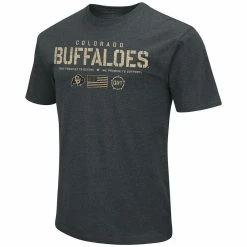 Colosseum Men's Heathered Black Colorado Buffaloes OHT Military Appreciation Flag 2.0 T-Shirt 6 Colosseum Men's Heathered Black Colorado Buffaloes OHT Military Appreciation Flag 2.0 T-Shirt -Pro Standard Shop DSCO1142688691 1007 ALT2