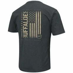 Colosseum Men's Heathered Black Colorado Buffaloes OHT Military Appreciation Flag 2.0 T-Shirt 7 Colosseum Men's Heathered Black Colorado Buffaloes OHT Military Appreciation Flag 2.0 T-Shirt -Pro Standard Shop DSCO1142688691 1007 ALT3