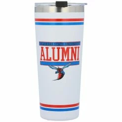 Indigo Falls Delaware State Hornets 24oz. Alumni Stainless Steel Tumbler