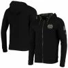 Men's Colosseum Black Colorado State Rams OHT Military Appreciation Waffle Full-Zip Hoodie