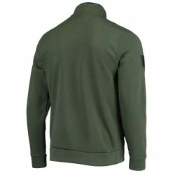 Men's Colosseum Olive Colorado State Rams OHT Military Appreciation Digital Camo Quarter-Snap Jacket -Pro Standard Shop DSCO1143784088 2068 ALT3