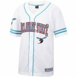 Men's Colosseum White Delaware State Hornets Free Spirited Mesh Button-Up Baseball Jersey -Pro Standard Shop DSCO1143784116 3550 ALT2