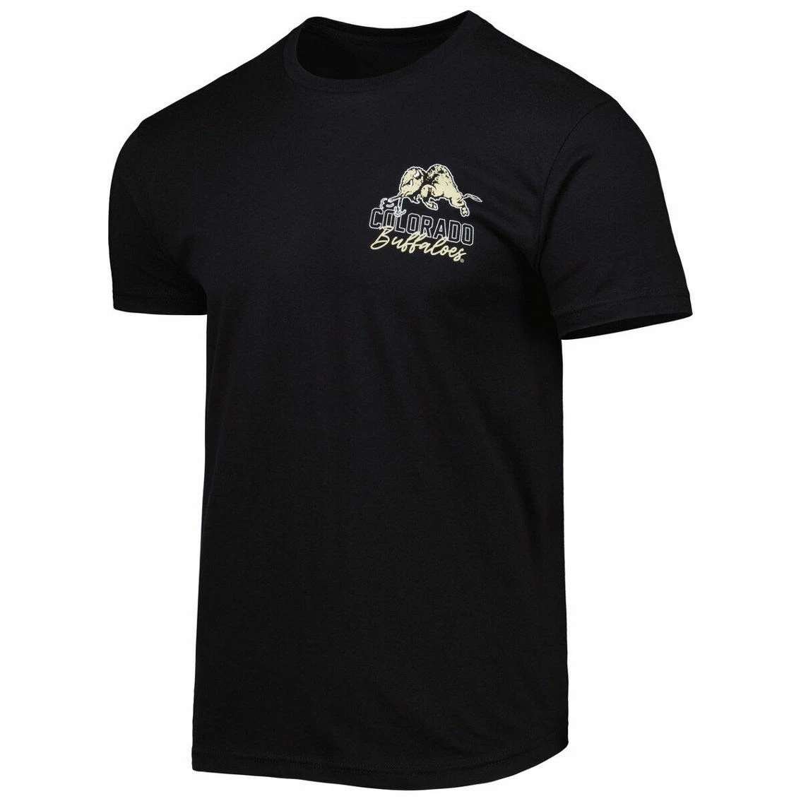 Image One Men's Black Colorado Buffaloes Vintage Through The Years 2-Hit T-Shirt 3 Image One Men's Black Colorado Buffaloes Vintage Through The Years 2-Hit T-Shirt - Image 3