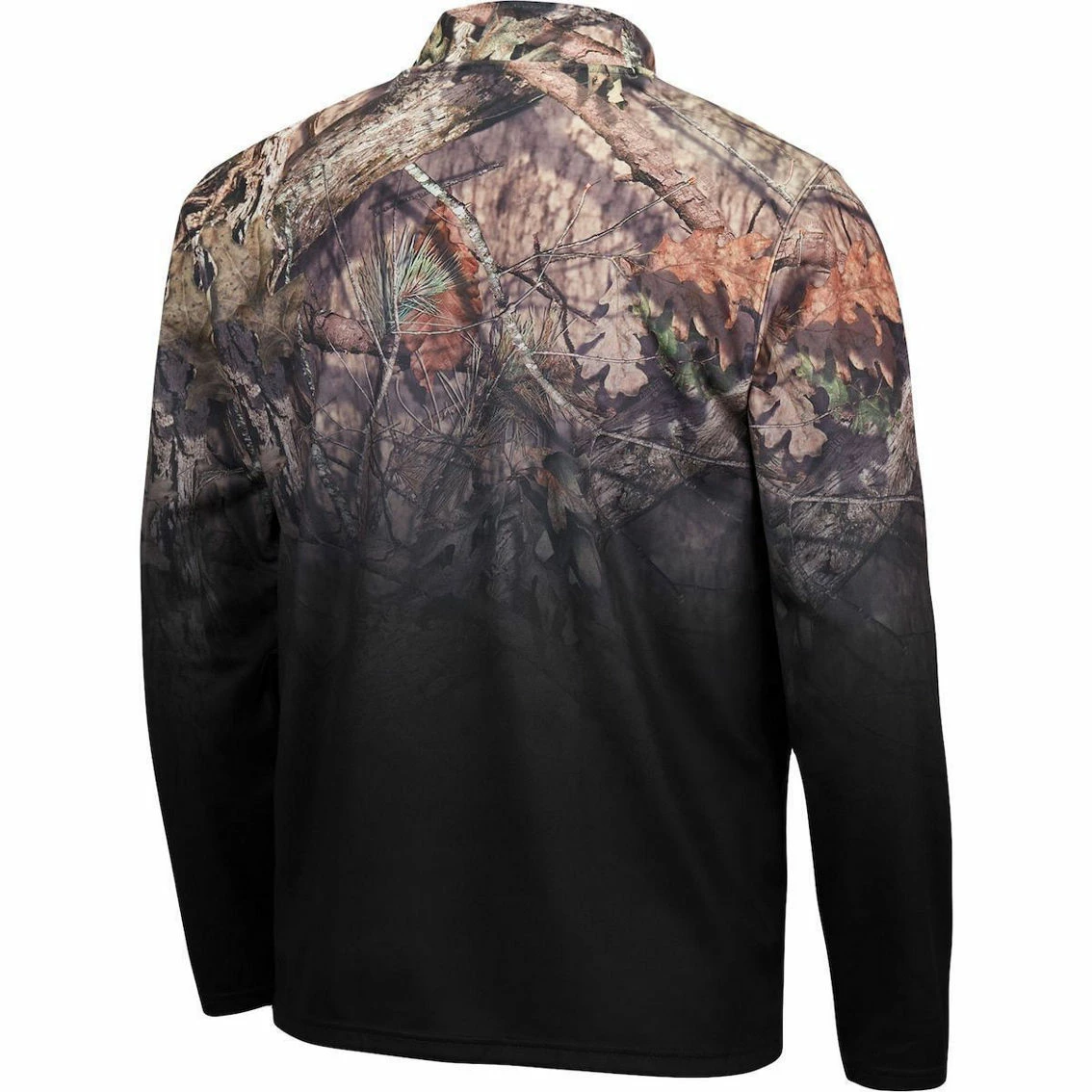 Colosseum Men's Black Colorado Buffaloes Mossy Oak Fleet II Quarter-Zip Jacket 4 Colosseum Men's Black Colorado Buffaloes Mossy Oak Fleet II Quarter-Zip Jacket - Image 4
