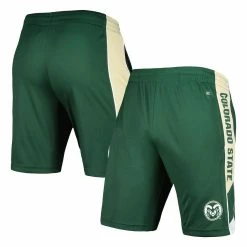Men's Colosseum Green Colorado State Rams Pool Time Shorts