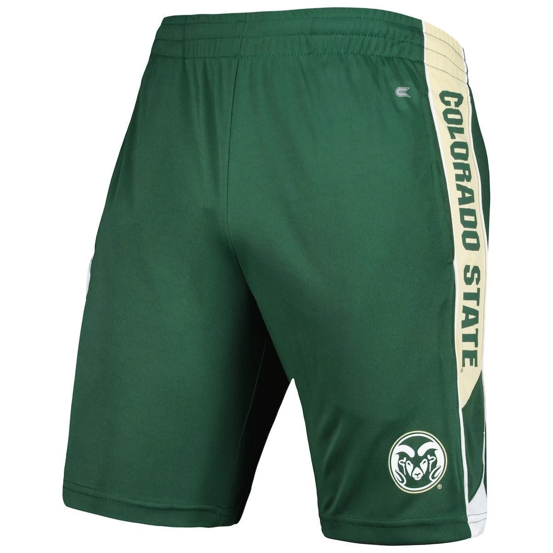 Men's Colosseum Green Colorado State Rams Pool Time Shorts 3 Men's Colosseum Green Colorado State Rams Pool Time Shorts - Image 3