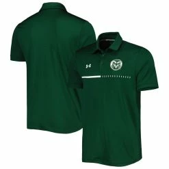 Under Armour Men's Green Colorado State Rams Title Polo