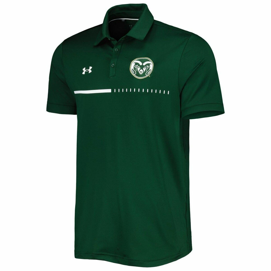 Under Armour Men's Green Colorado State Rams Title Polo 3 Under Armour Men's Green Colorado State Rams Title Polo - Image 3