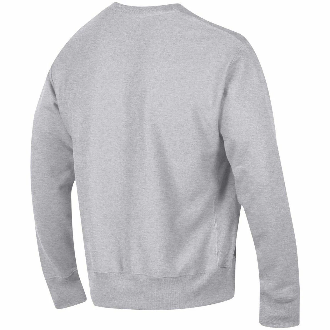 Champion Men's Heathered Gray Delaware State Hornets Arch Over Logo Reverse Weave Pullover Sweatshirt 4 Champion Men's Heathered Gray Delaware State Hornets Arch Over Logo Reverse Weave Pullover Sweatshirt - Image 4